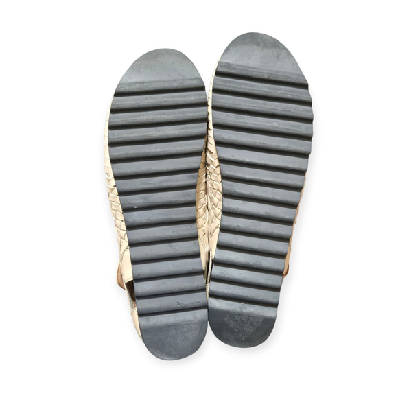 Lauren Manoogian Beige Cream Mesa Woven Sandals EU 41 US 10.5 to 11 - Picture 7 of 9